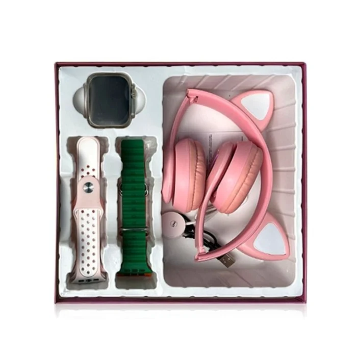 Coffret TK702 ULTRA 2 – Montre Connectée & Casque Bluetooth