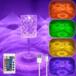 Lampe LED Cristal RGB