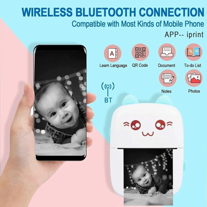 Mini Imprimante Thermique Bluetooth