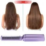 Peigne Chauffant Sans Fil 2 en 1