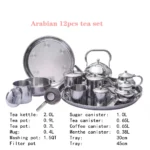 Set de Thé Arabian 12 Pièces