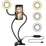Support Ring Light Selfie