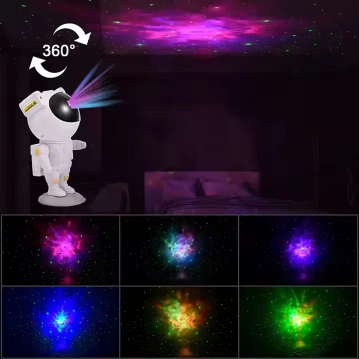Astronaute Projecteur LED Lumineux