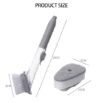 Brosse Lave-Pot Hydraulique