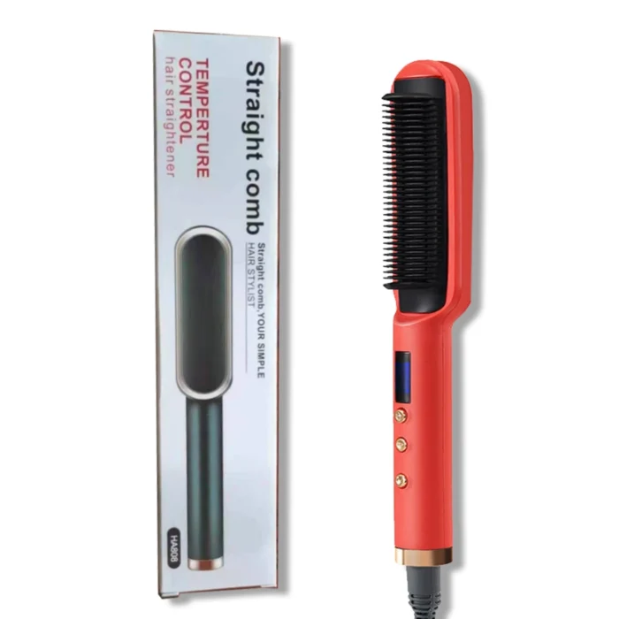 Brosse Lissante Électrique 2 en 1 HA808