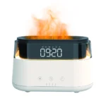 Diffuseur Aroma à Effet Flamme avec Horloge