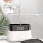 Diffuseur Aroma à Effet Flamme avec Horloge