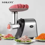 Hachoir à Viande Multifonction 1500W Sokany