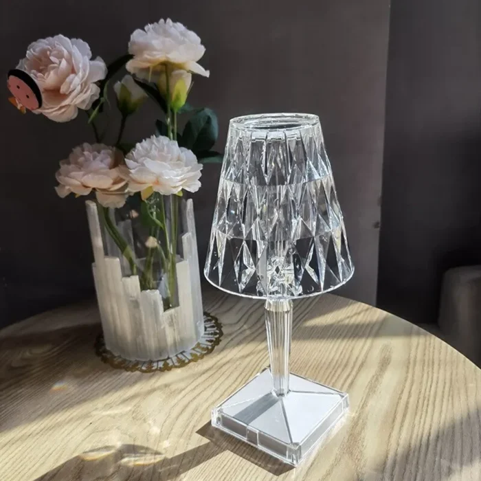 Lampe LED Cristal Tactile