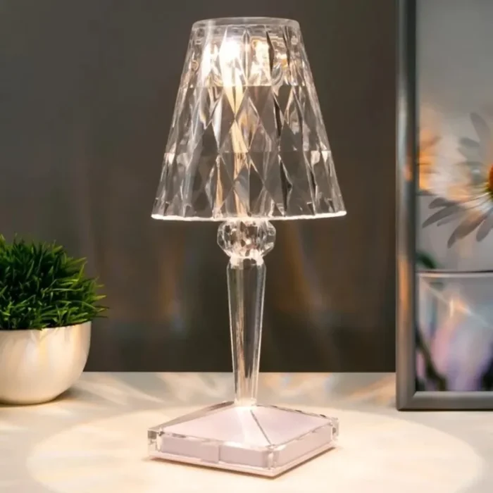 Lampe LED Cristal Tactile