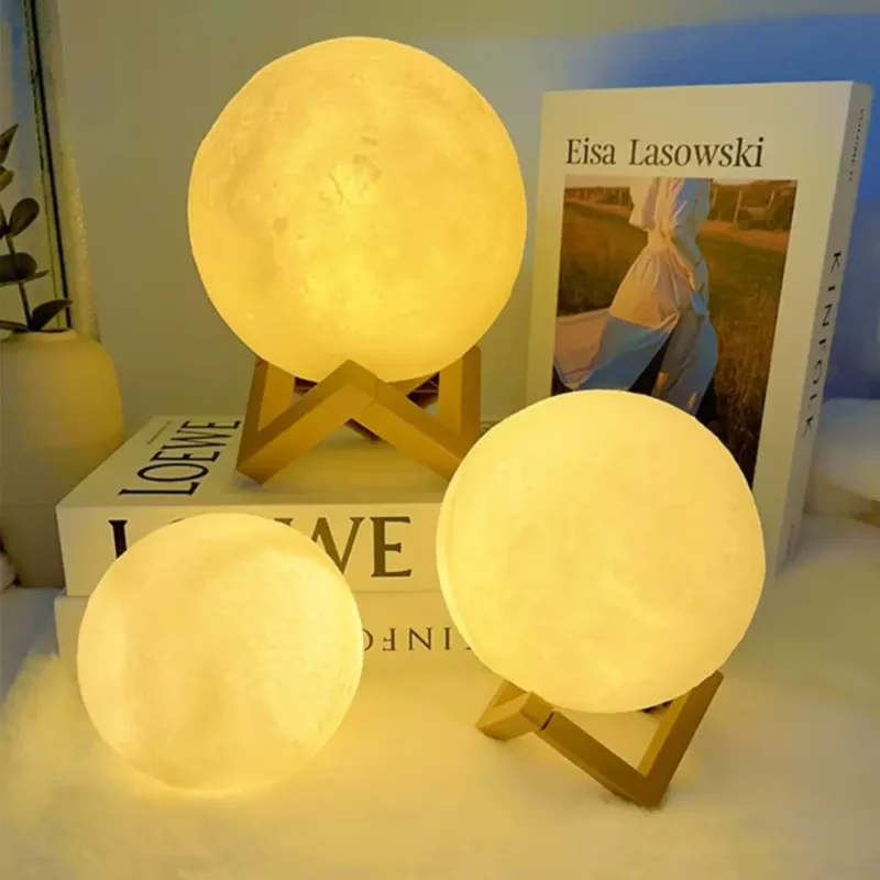 Lampe Lune 3D