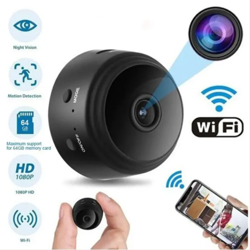 Mini Caméra A9-HD 1080P