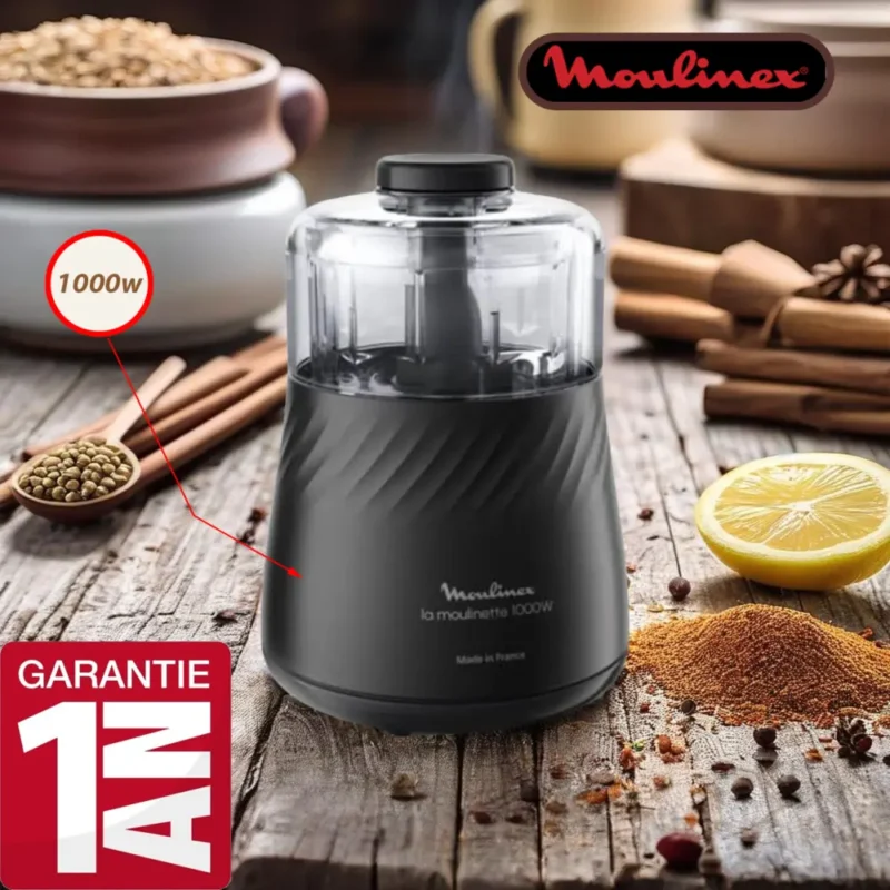 Moulinette Multifonction MOULINEX 1000W