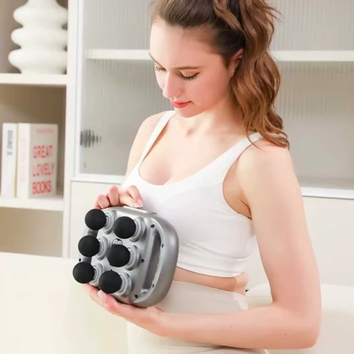 Pistolet de Massage à 6 Têtes