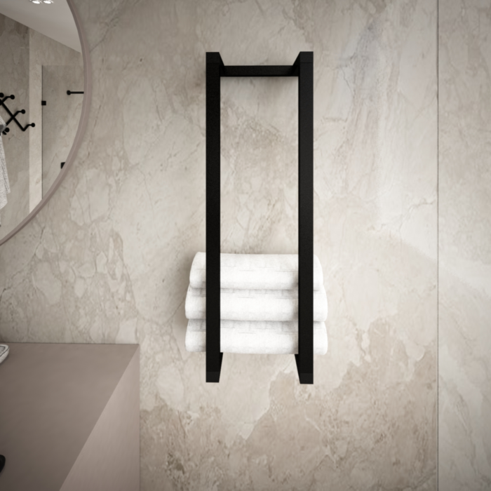 Porte-Serviettes Mural en Aluminium
