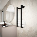 Porte-Serviettes Mural en Aluminium