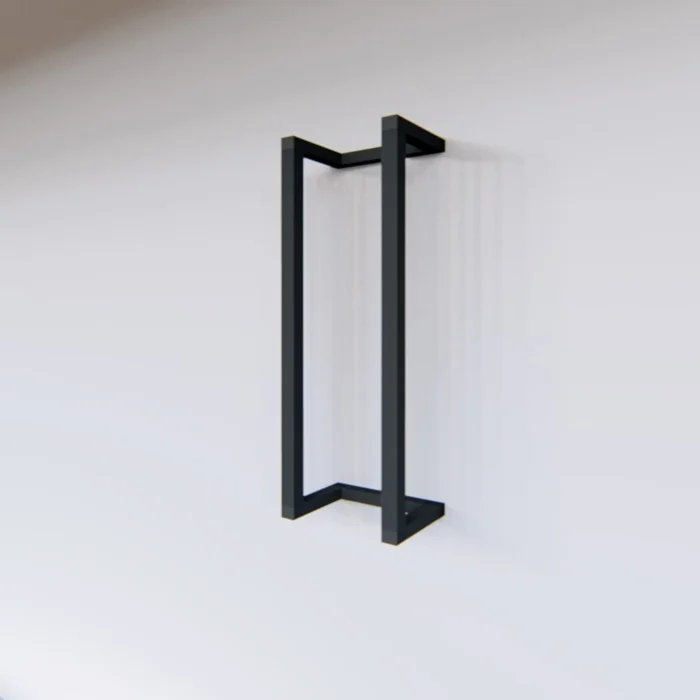 Porte-Serviettes Mural en Aluminium