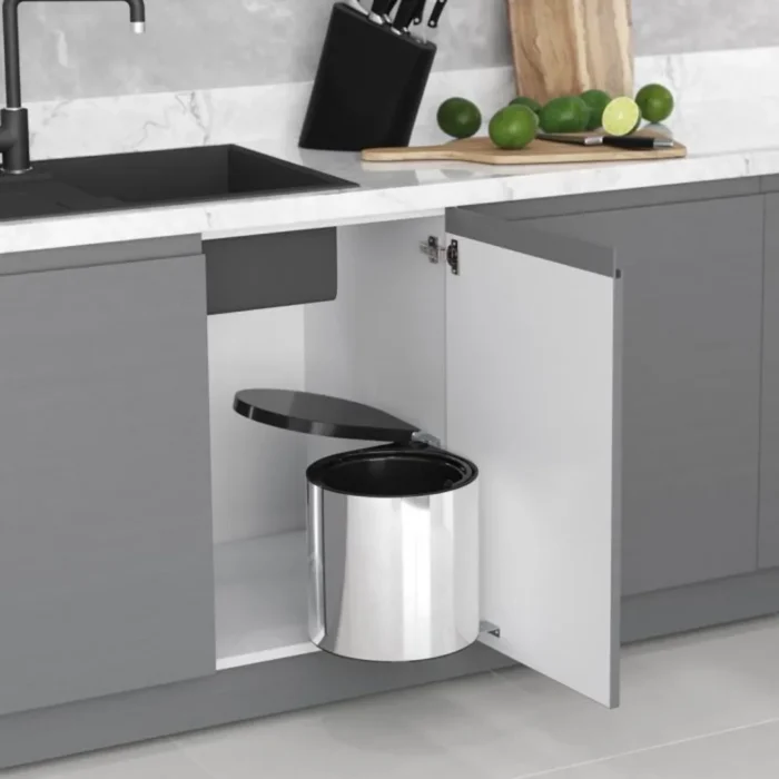 Poubelle Inox Ouverture Automatique
