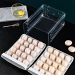 Boîte de Rangement Oeufs 2 Étages