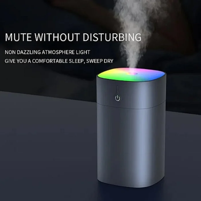 Humidificateur Portable à Lumière LED