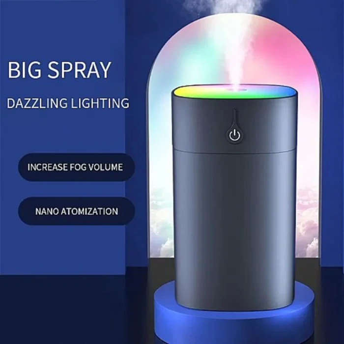 Humidificateur Portable à Lumière LED