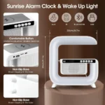 Lampe LED avec Haut-parleur Sans Fil G3