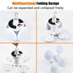 Lampe Solaire Portable Extérieure Pliable