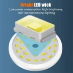 Lampe Solaire Portable Extérieure Pliable