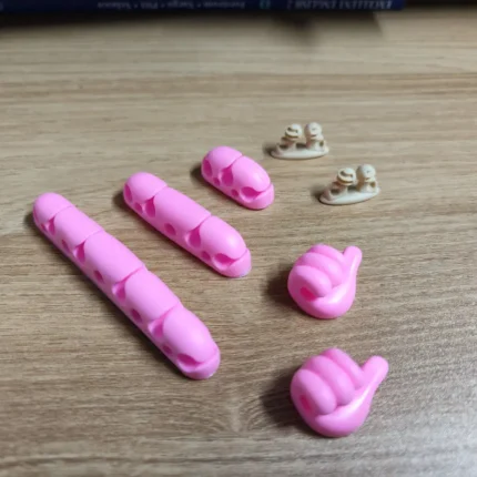 Lot de 7 Clips pour Câbles