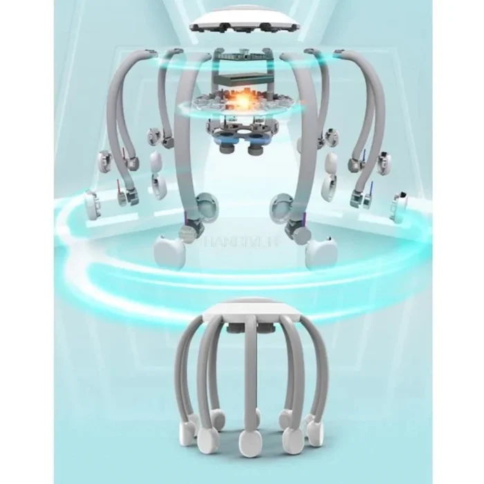 Massageur de Tête Électrique Rechargeable