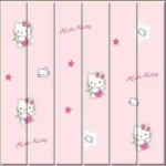 Panneaux Muraux Adhésifs Hello Kitty