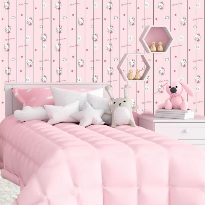 Panneaux Muraux Adhésifs Hello Kitty
