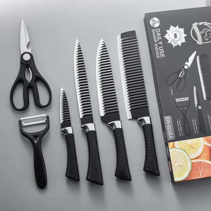 Set de Couteaux de Cuisine 6 pièces