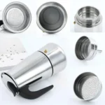 Cafetière Italienne Expresso Inox 6 Tasses