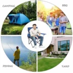 Chaise de Camping Pliante