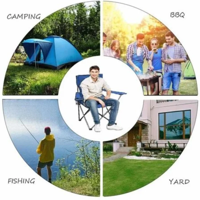 Chaise de Camping Pliante