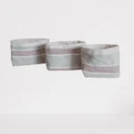 Lot 3 Paniers de Rangement