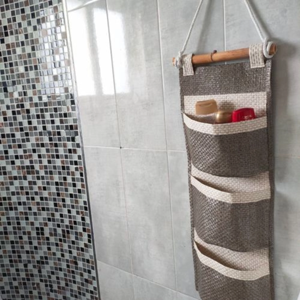 Poches de Rangement en Raphia