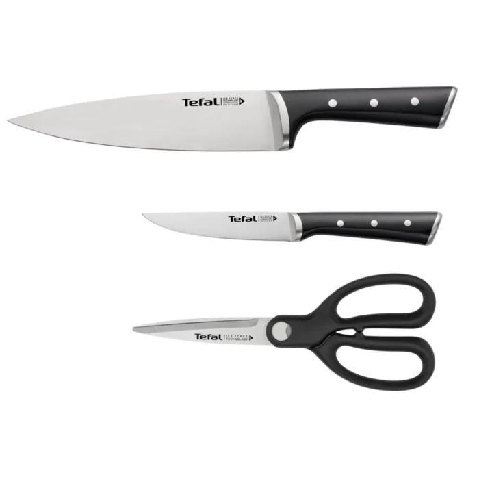 Set de 3 Couteaux Tefal Ice Force K232S355