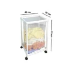 Trieur de Linge Single avec Roues