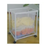 Trieur de Linge Single avec Roues