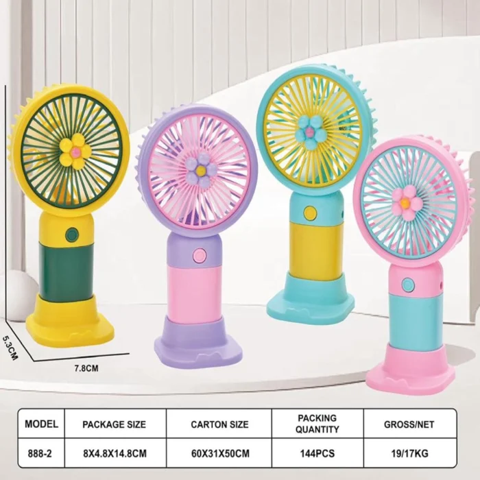 Ventilateur Silencieux USB Rechargeable