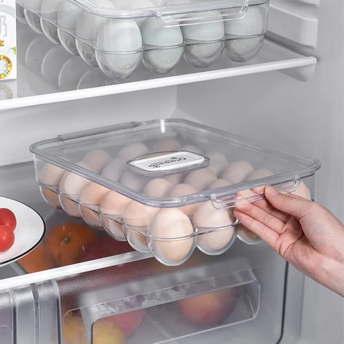 Boîte de Rangement pour Oeufs 24 Grilles