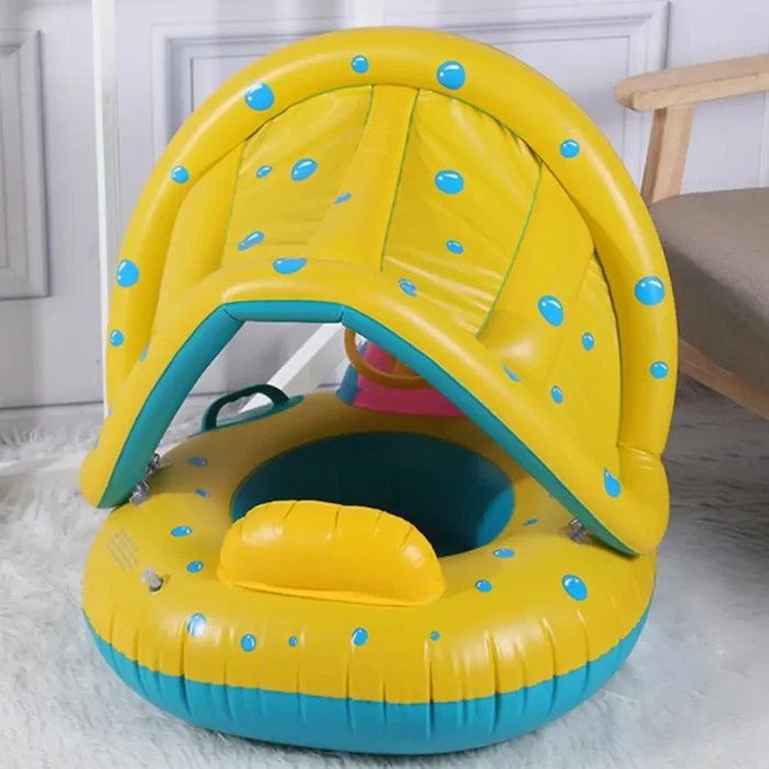 Bouée Bébé avec Protection Solaire