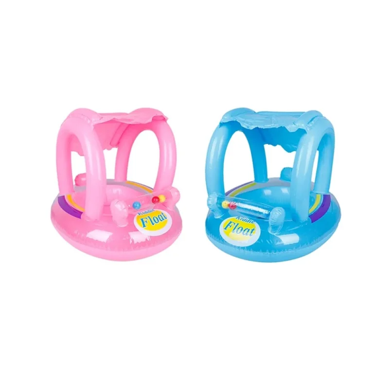 Bouee Siege Bebe avec Couverture Solaire1