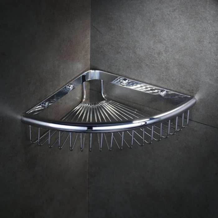 Étagère Angle de Douche Inox