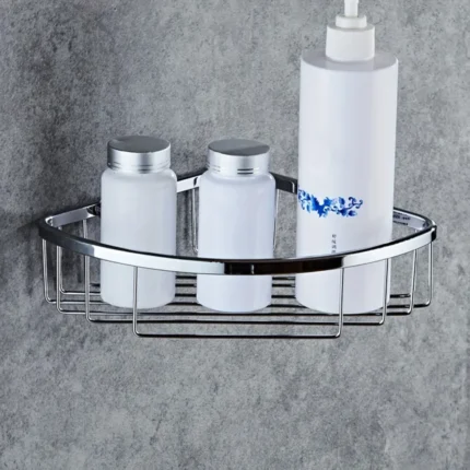 Étagère Angle de Douche Inox