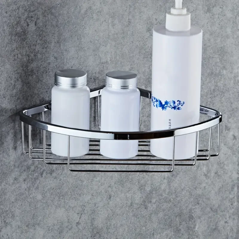 Étagère Angle de Douche Inox