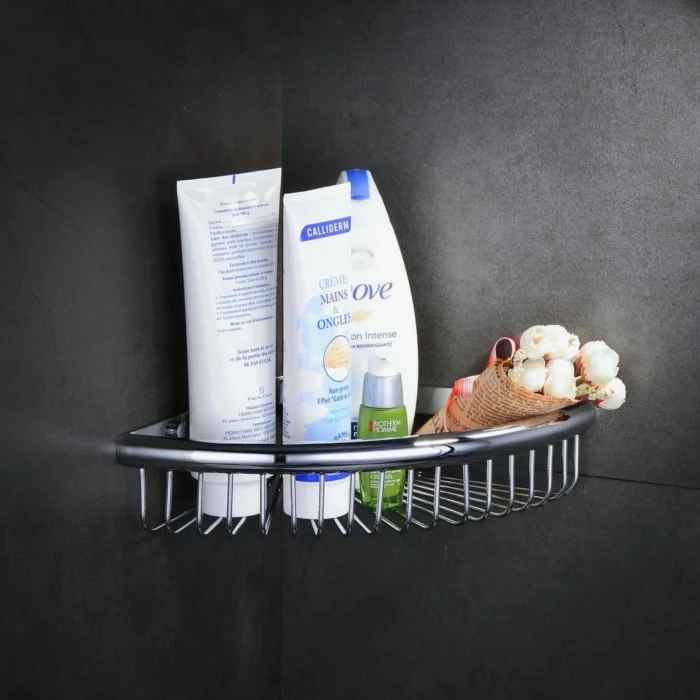 Étagère Angle de Douche Inox