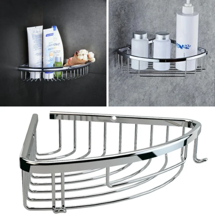 Étagère Angle de Douche Inox